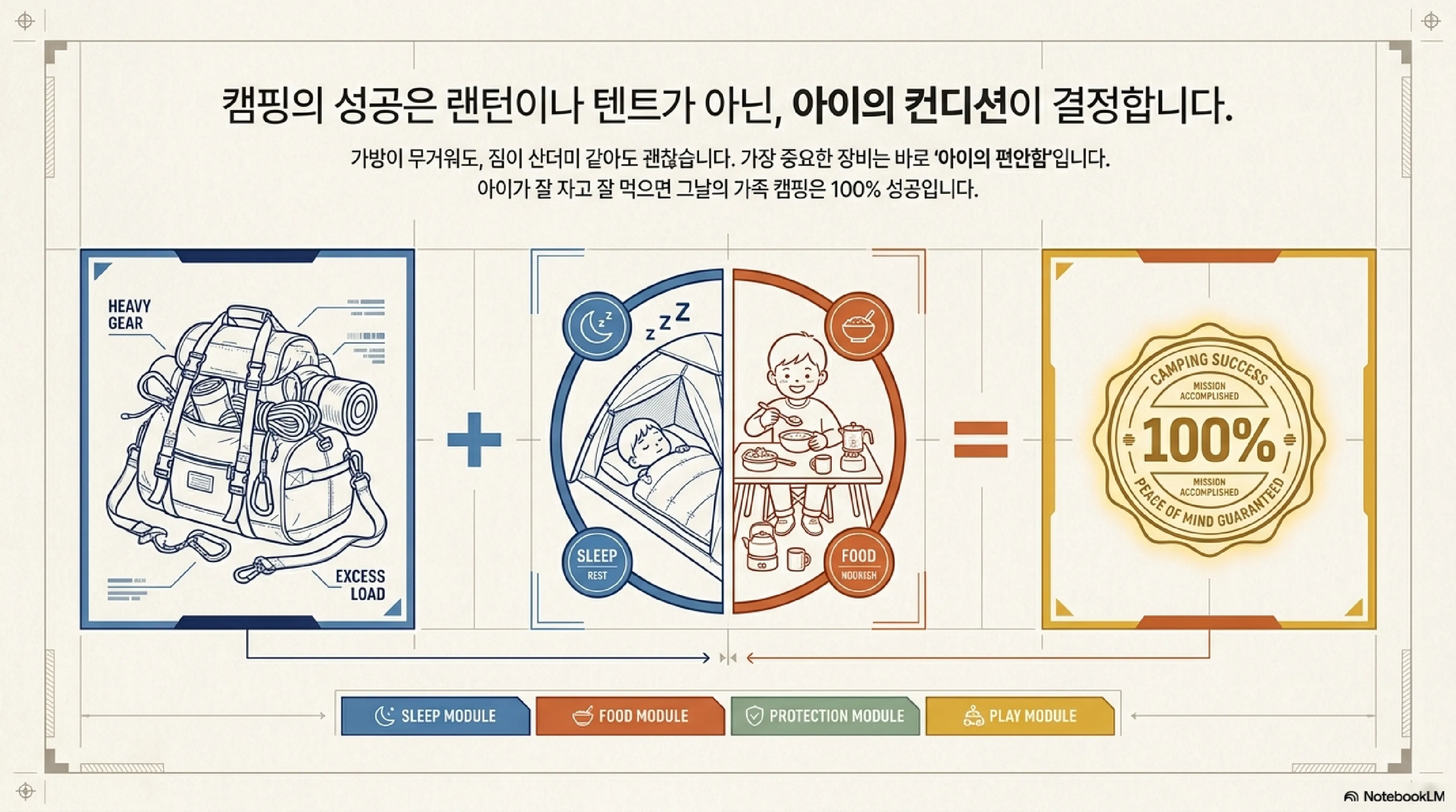 아이 있는 캠핑 텐트·침구 선택법