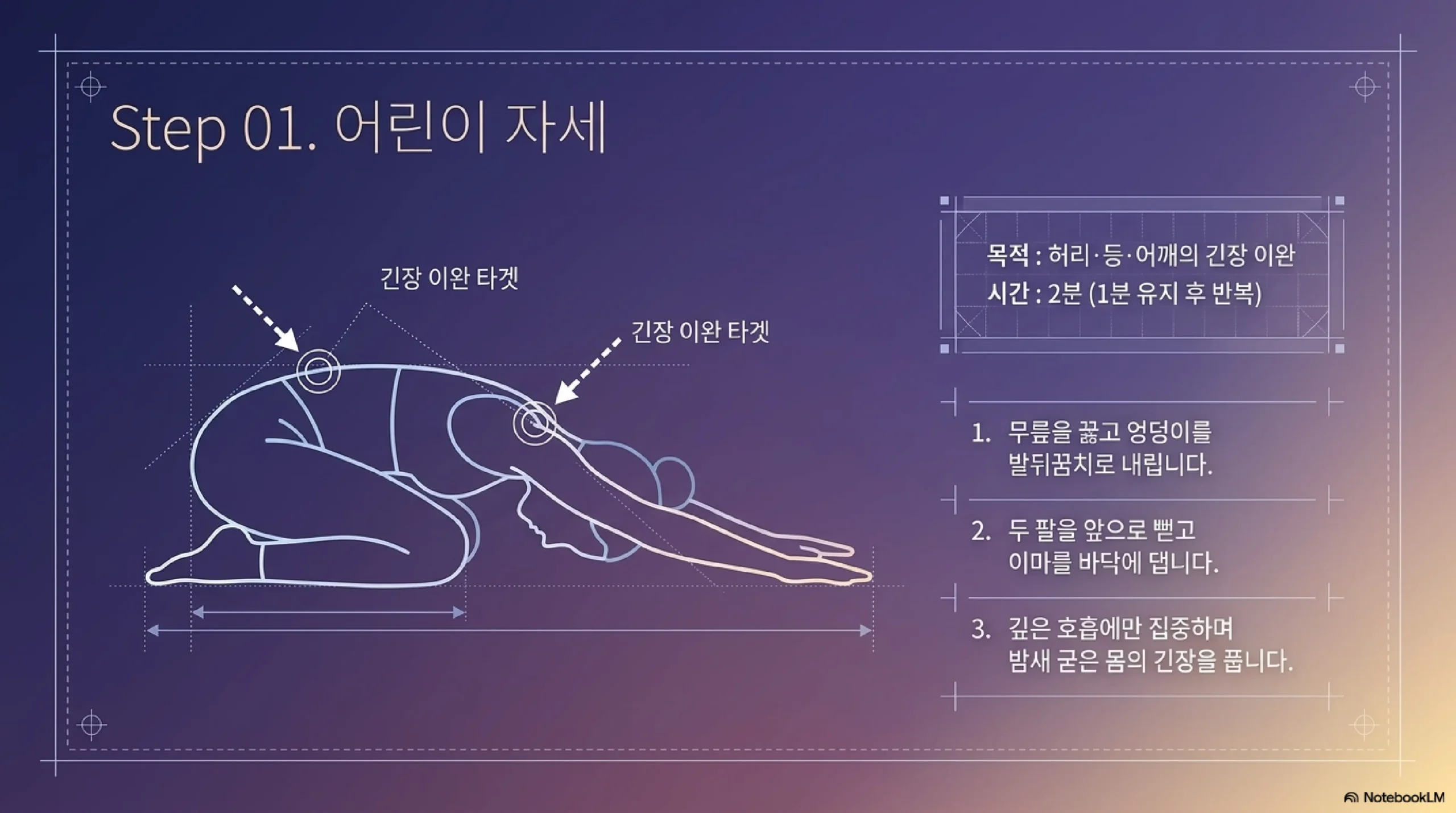 런지 자세(Low Lunge) — 고관절·장요근 스트레칭 초보 자세 교정법