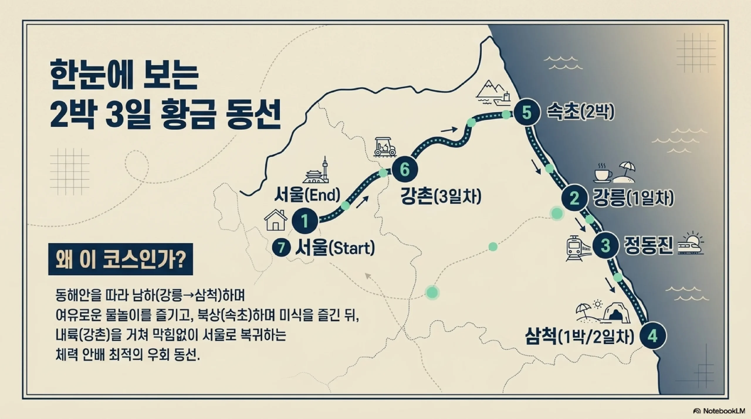 강원도 여름 가족 여행 2박 3일 추천 일정표