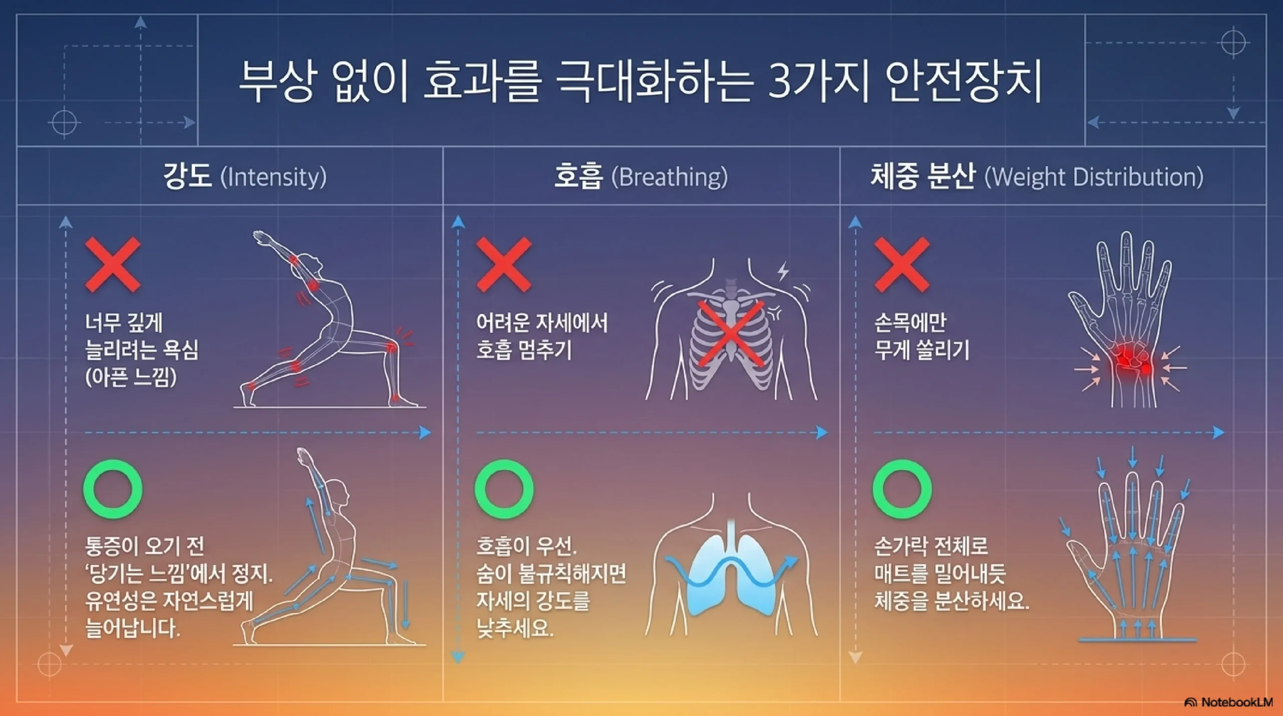 홈 요가 1개월 효과 — 자세 교정·피로 감소·수면 질 개선 변화
