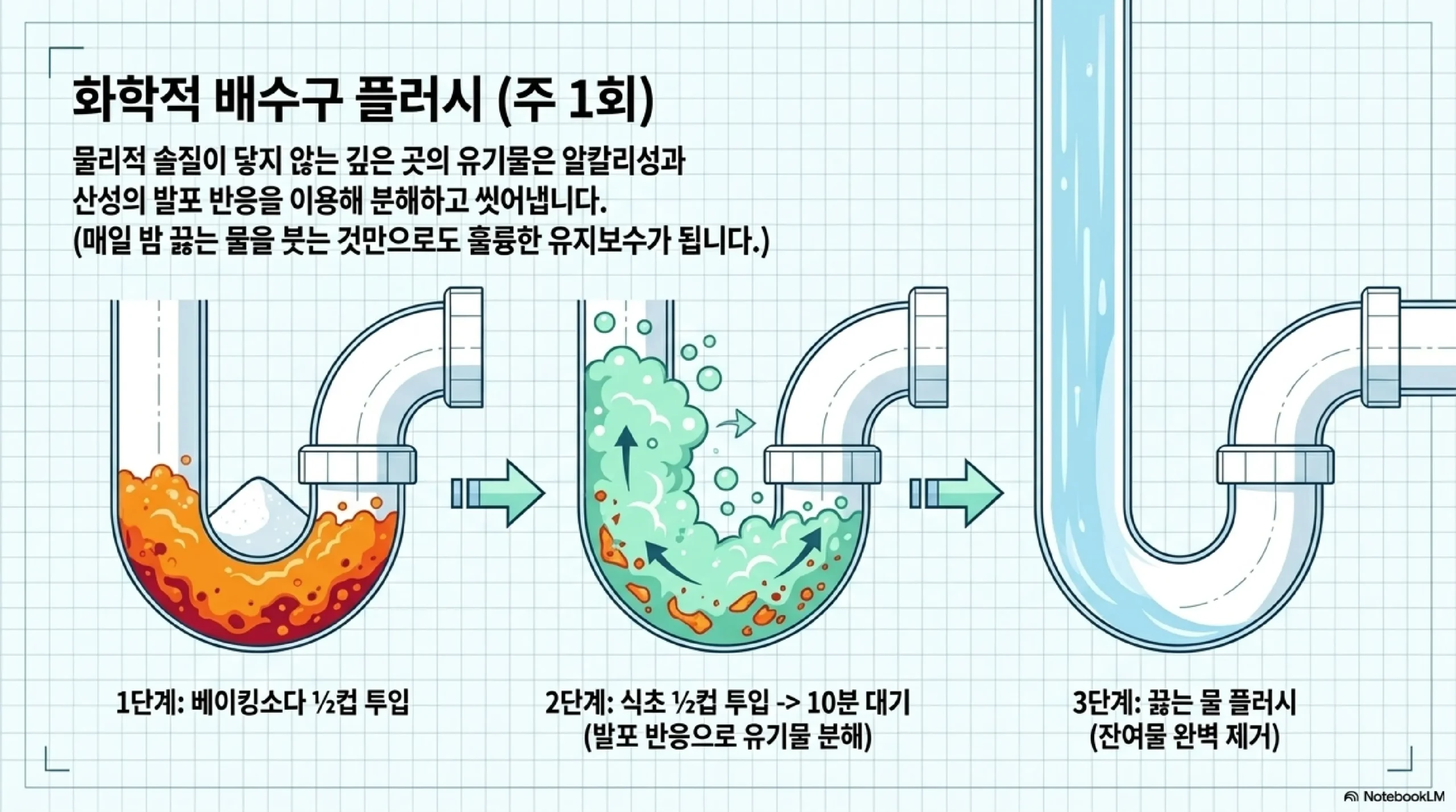 여름 주방 관리 주간 루틴 — 매일·2~3일·주 1회·월 1회 체크리스트