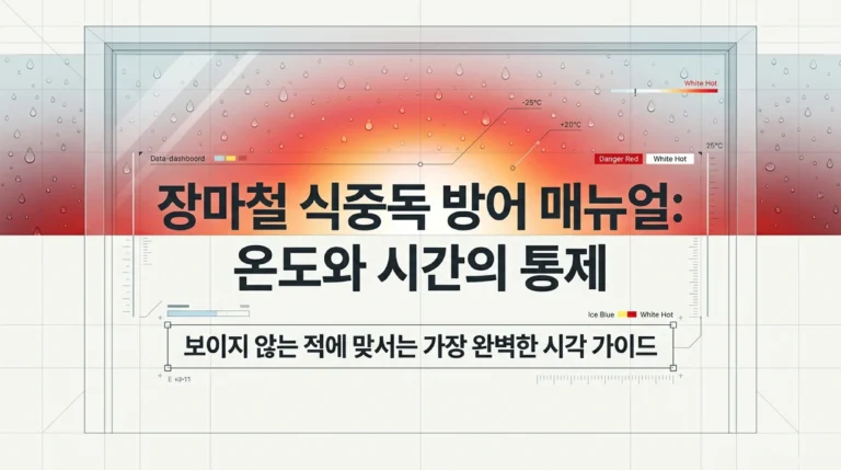장마철 식중독 예방, 여름 음식 보관과 조리 안전법 총정리