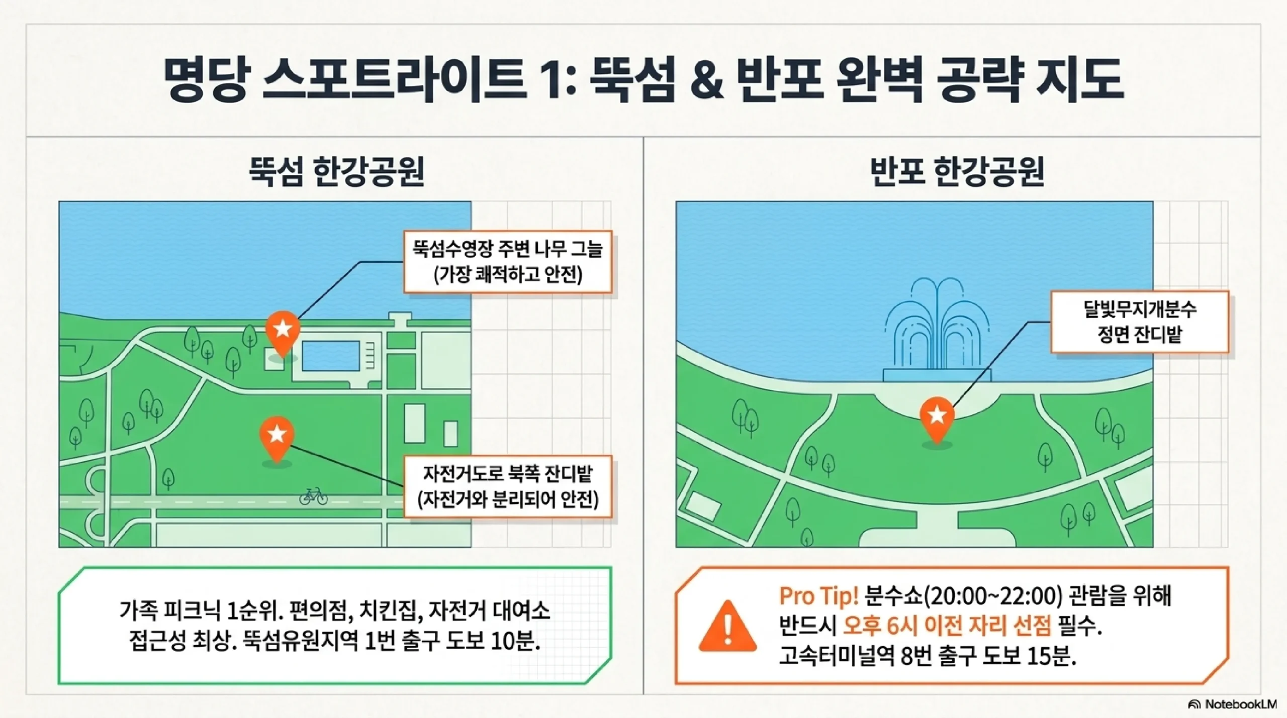 뚝섬 한강공원 피크닉 명당 자리 — 그늘·편의시설·주차 안내