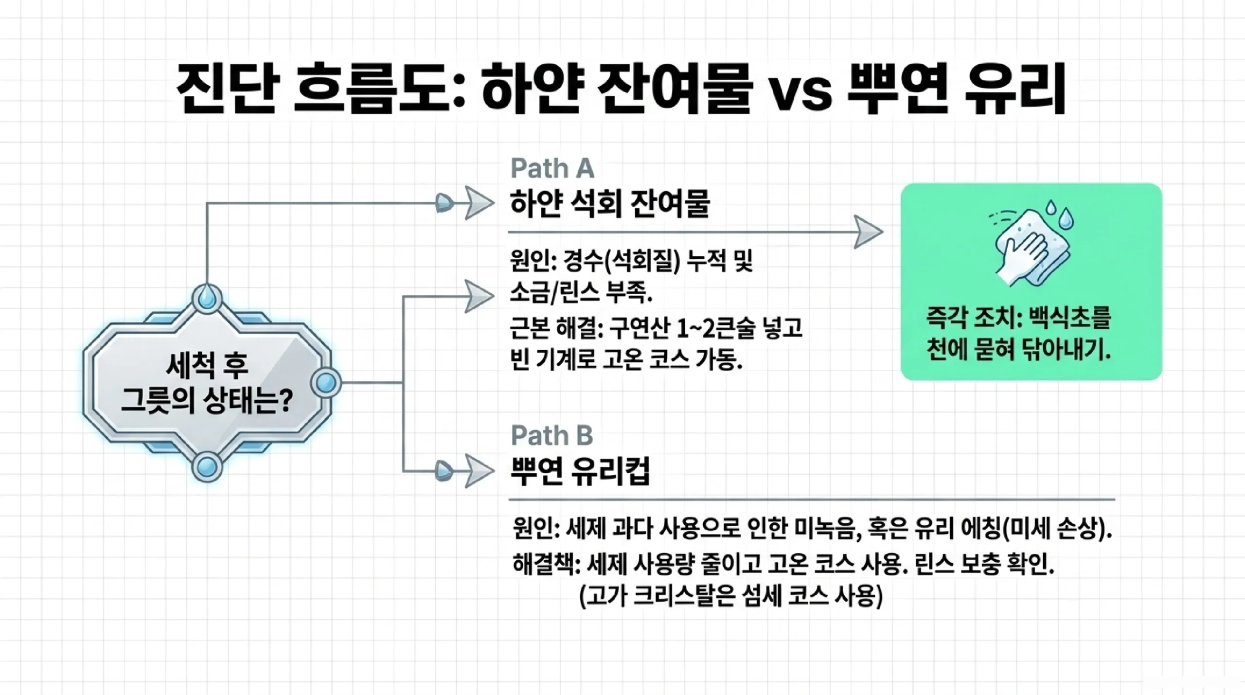 식기세척기 냄새 원인과 해결법 — 필터·패킹·내부 살균