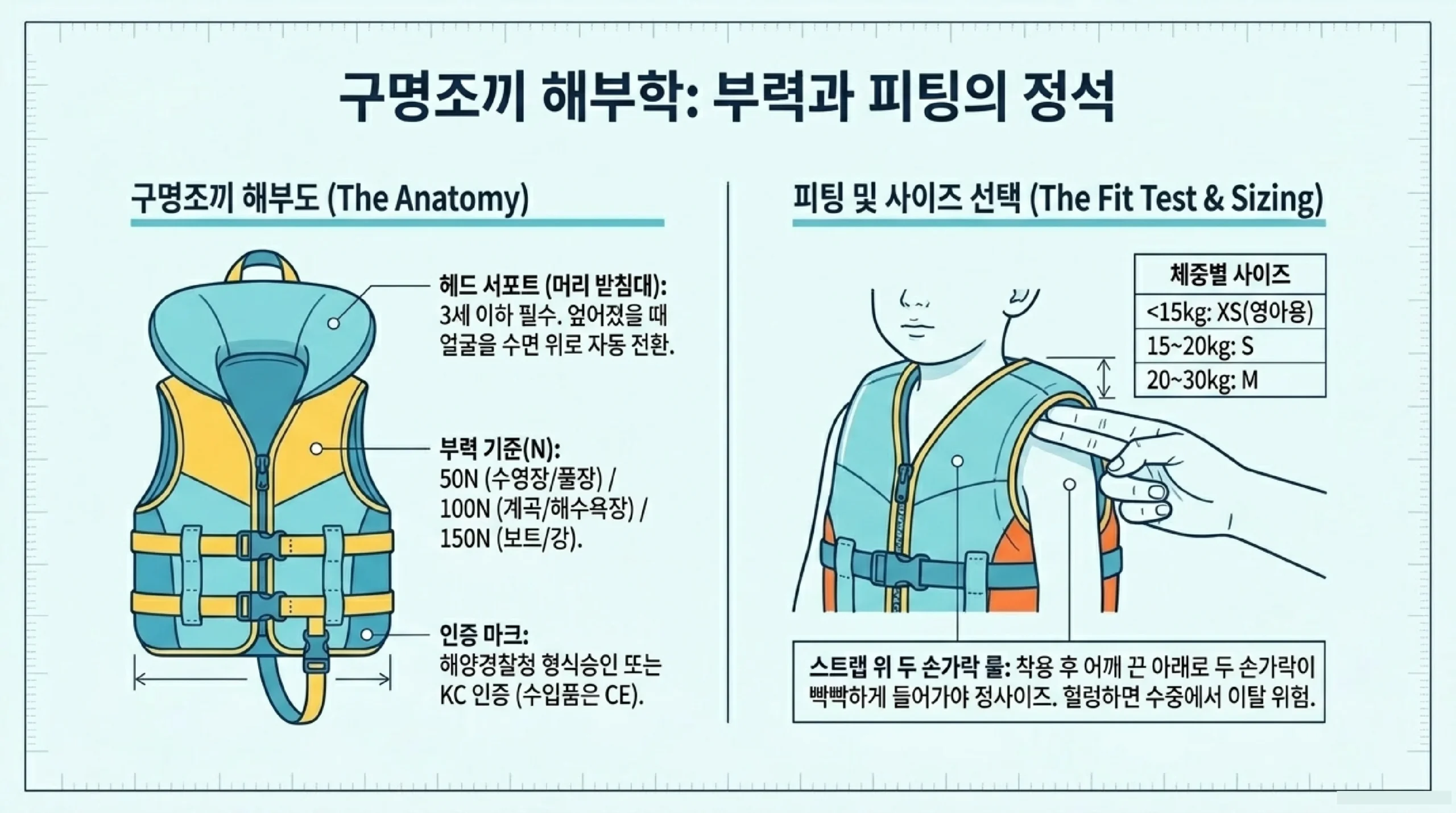 겨드랑이 튜브 vs 팔 튜브 안전 비교 — 2세 이하 팔 튜브 사용 금지 이유와 안전한 선택