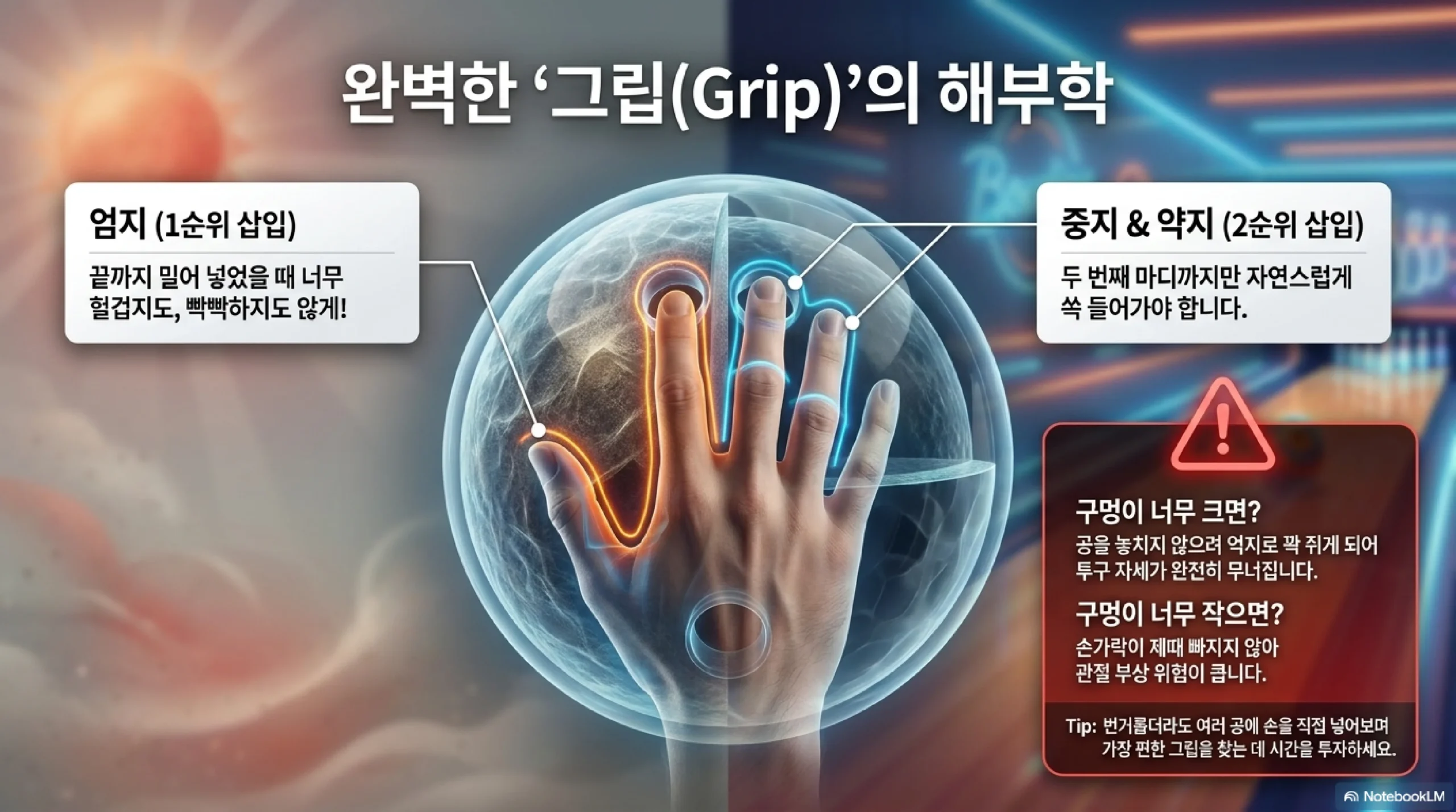 기본 자세와 스윙 — 힘 아닌 리듬 4스텝 어프로치 팔 시계추 스윙 악수하듯 놓기 스트레이트 먼저 커브는 나중