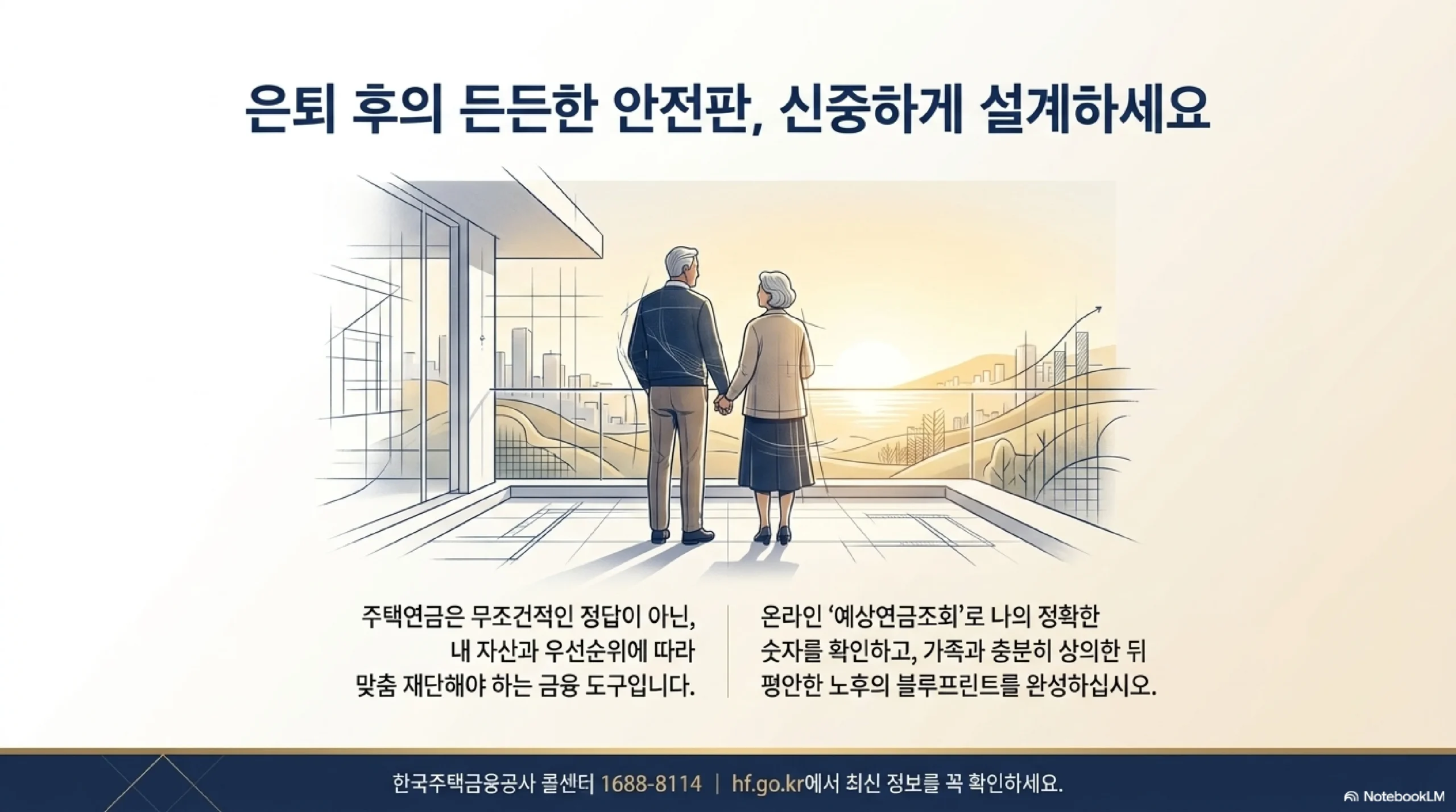 신청과 확인 — 주택금융공사 지사 콜센터 1688-8114 상담 보증신청 주택평가 보증서 금융기관 약정 예상연금조회 가족 상의