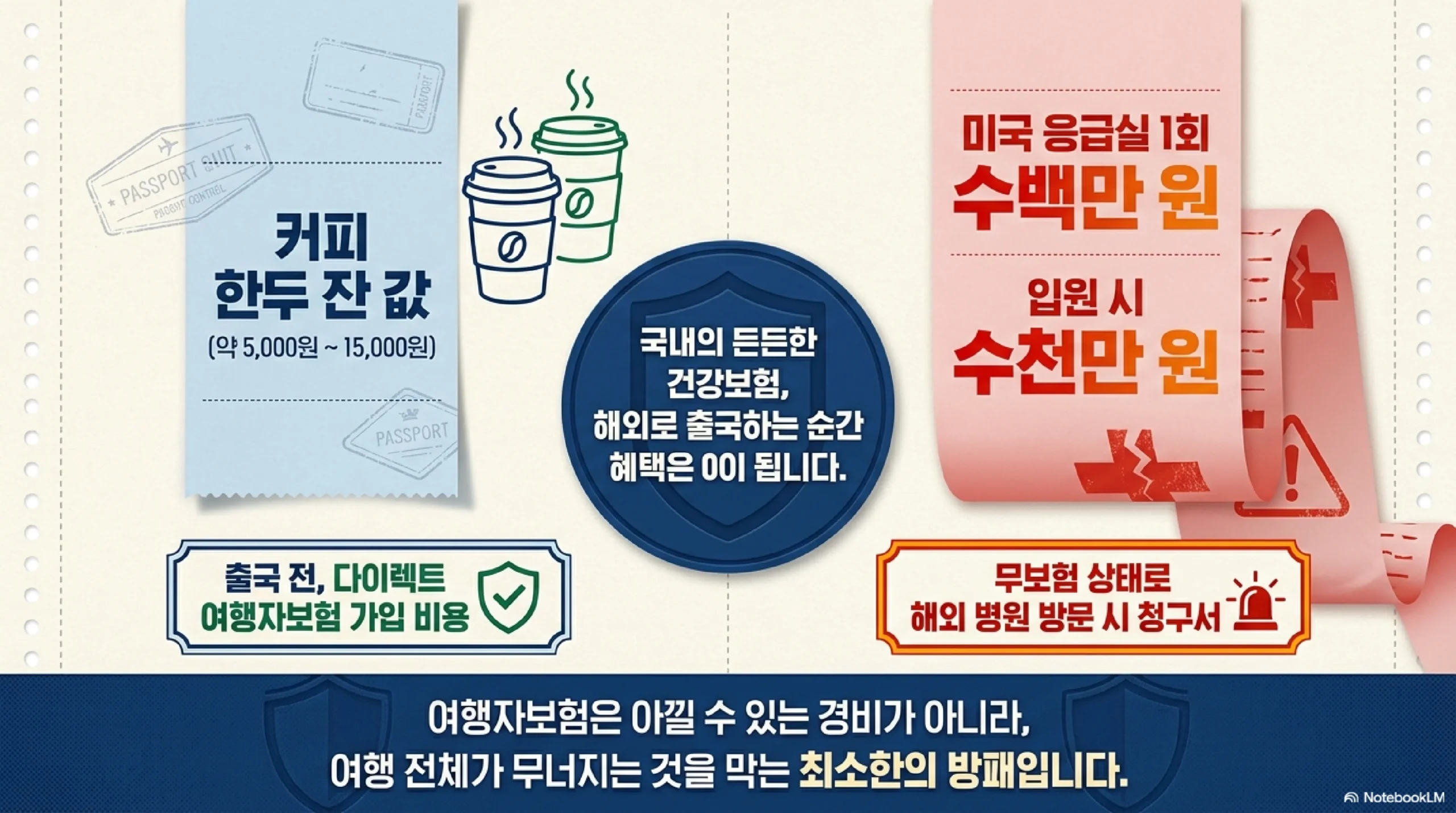여행자보험 왜 드나