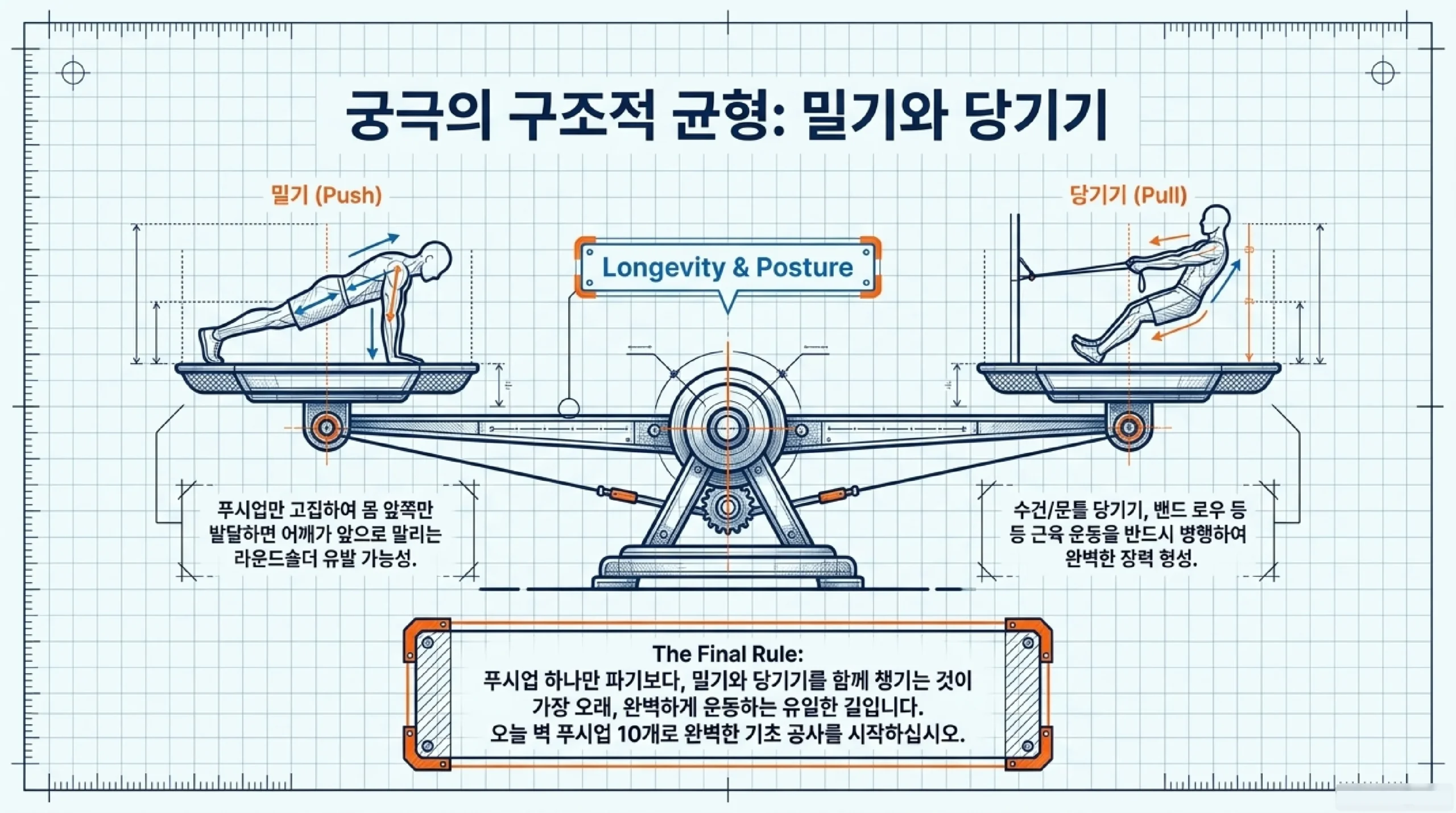 정체기 극복과 변형 — 다이아몬드 와이드 디클라인 템포 푸시업, 회복 가동범위 강도 변화로 개수 늘리기