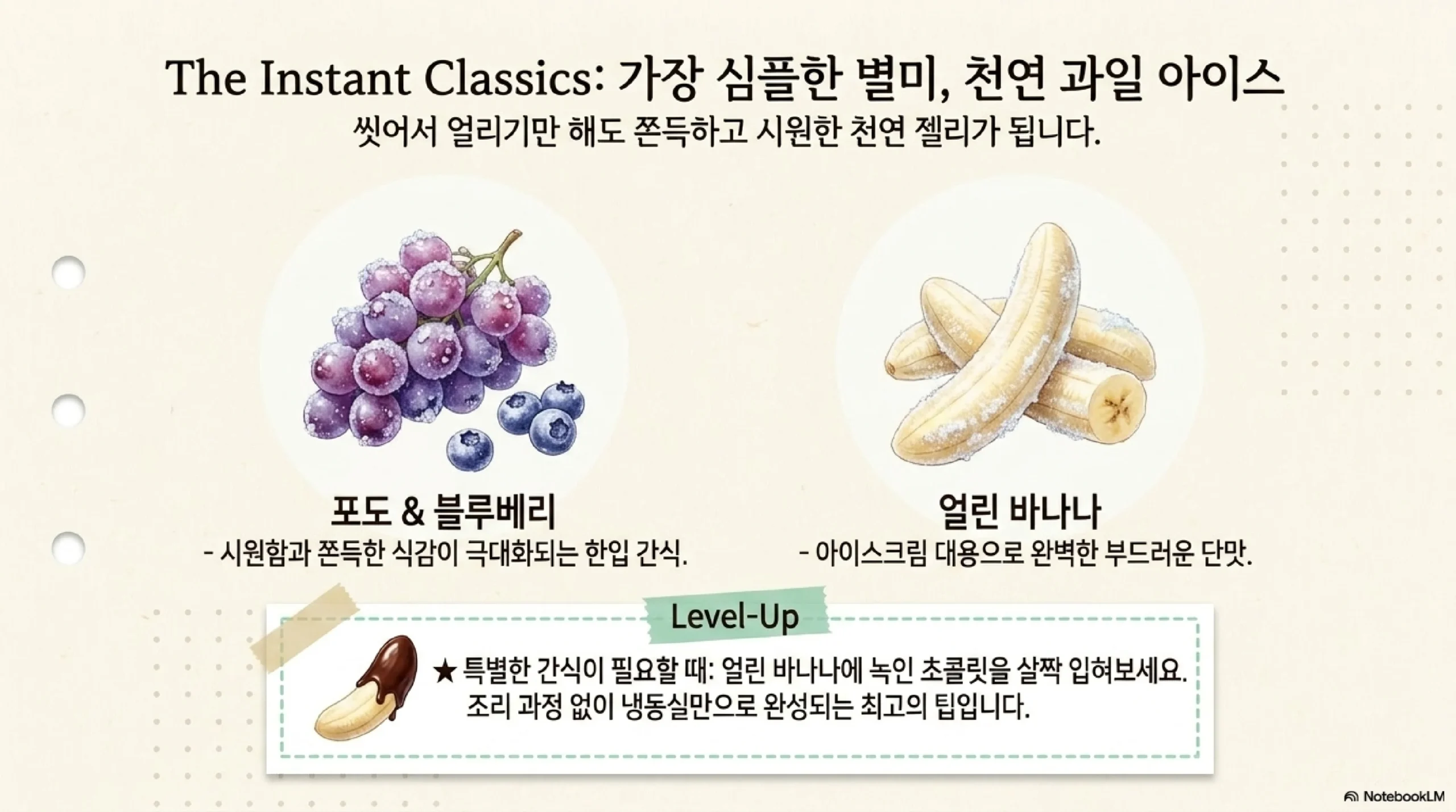 화채 기본 — 수박화채 우유 사이다 베이스 제철 과일 우무 얼음 미숫가루 식혜 곁들이기